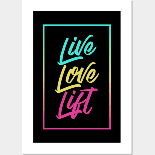 Live Love Lift Script Posters and Art